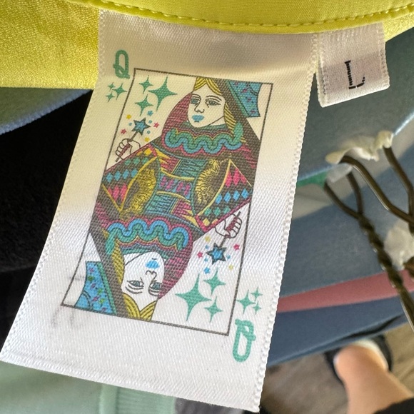 Queen Of Sparkles Neon Starfish Romper. - Picture 6 of 6